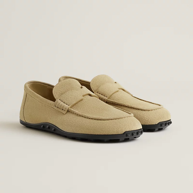 Lazy loafer beige albÃ¢tre