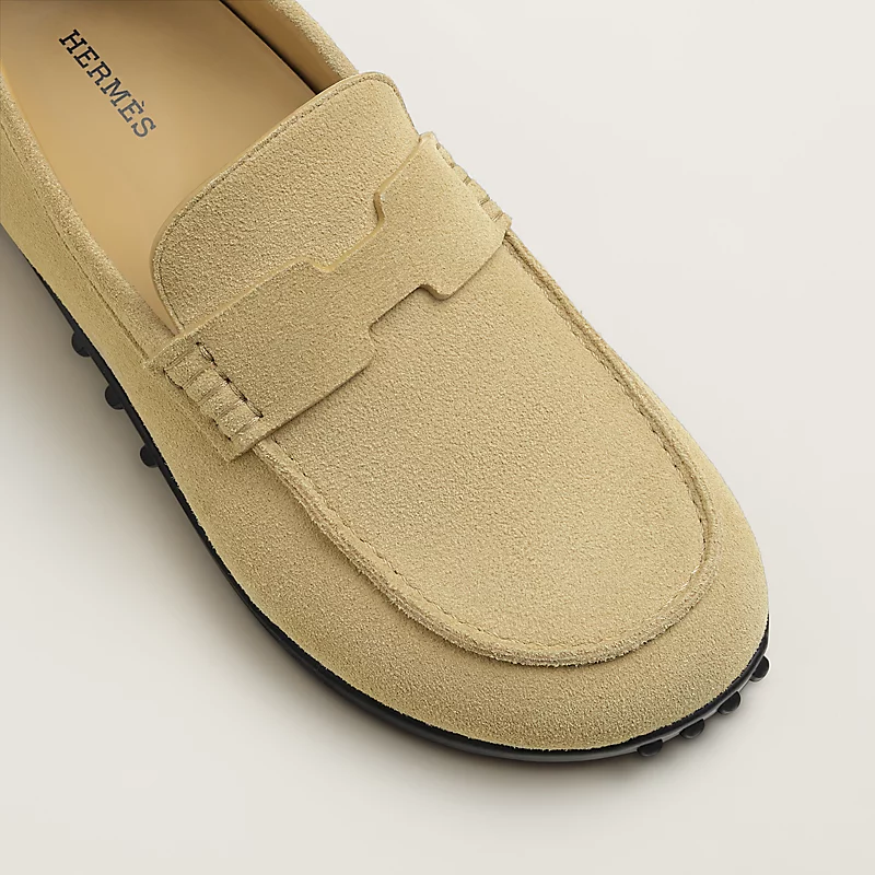 Lazy loafer beige albÃ¢tre