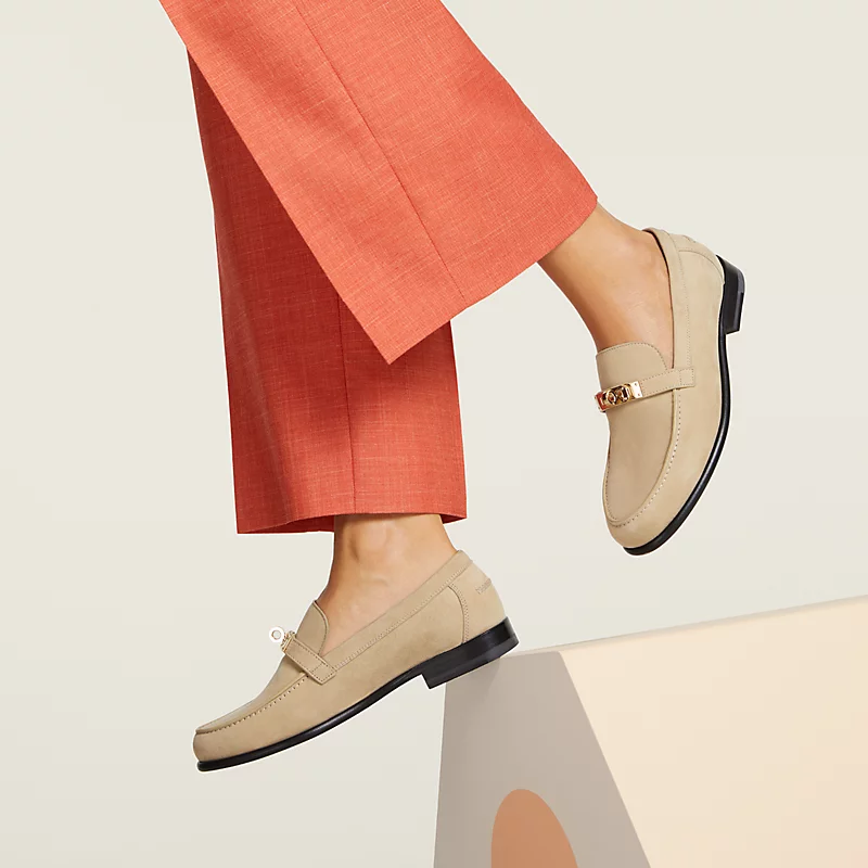 Destin loafer beige lin
