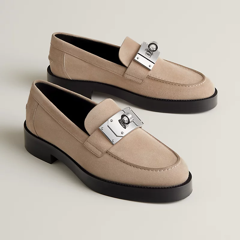 Hot loafer beige camel