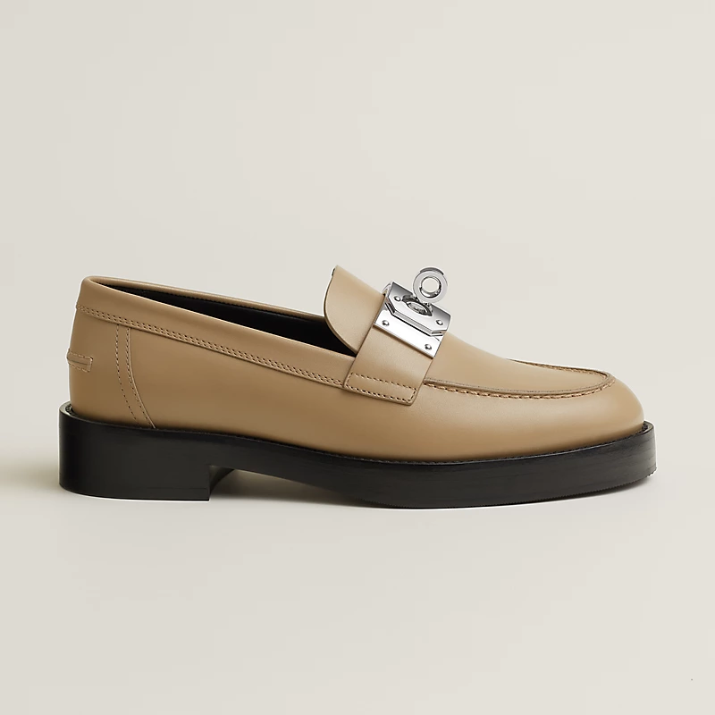 Hot loafer beige lin