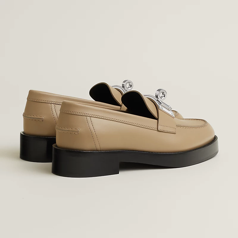 Hot loafer beige lin