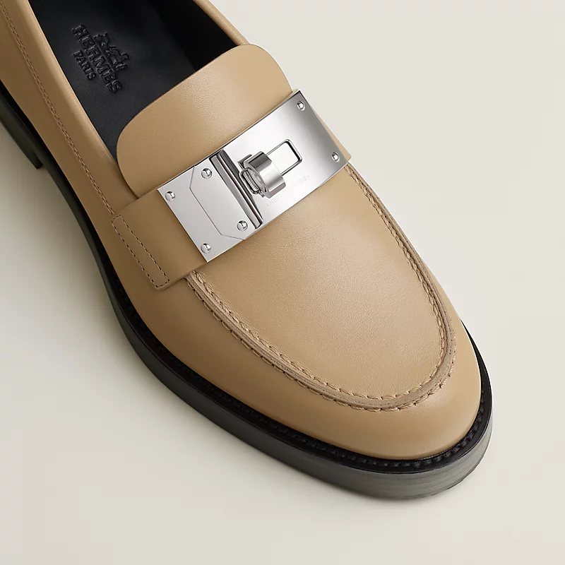 Hot loafer beige lin