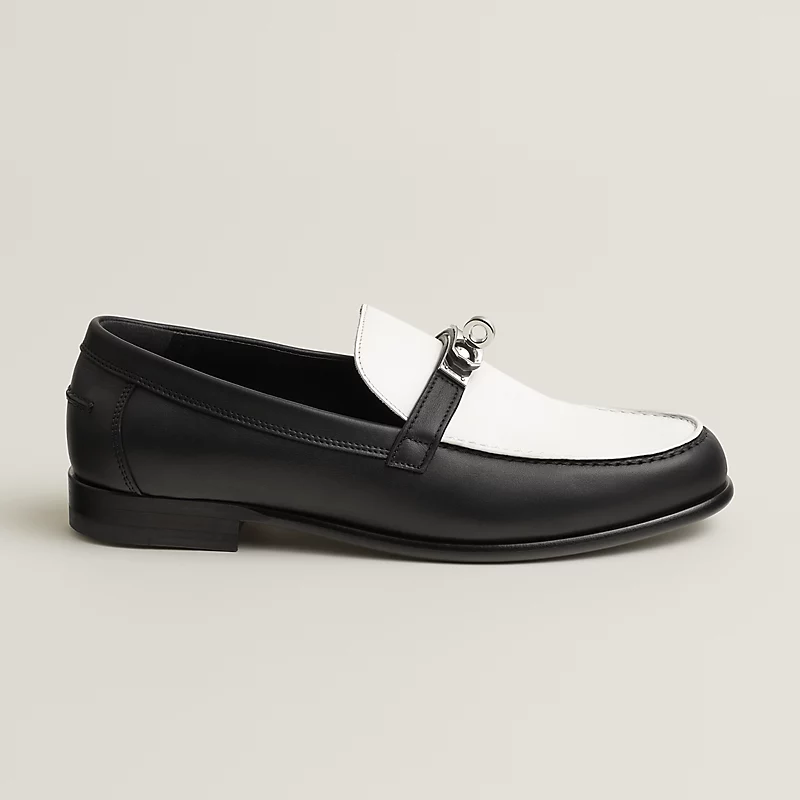 Destin loafer noir/blanc