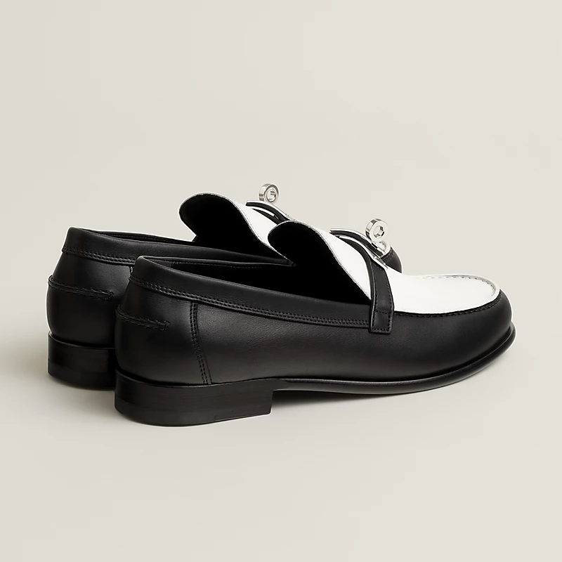 Destin loafer noir/blanc