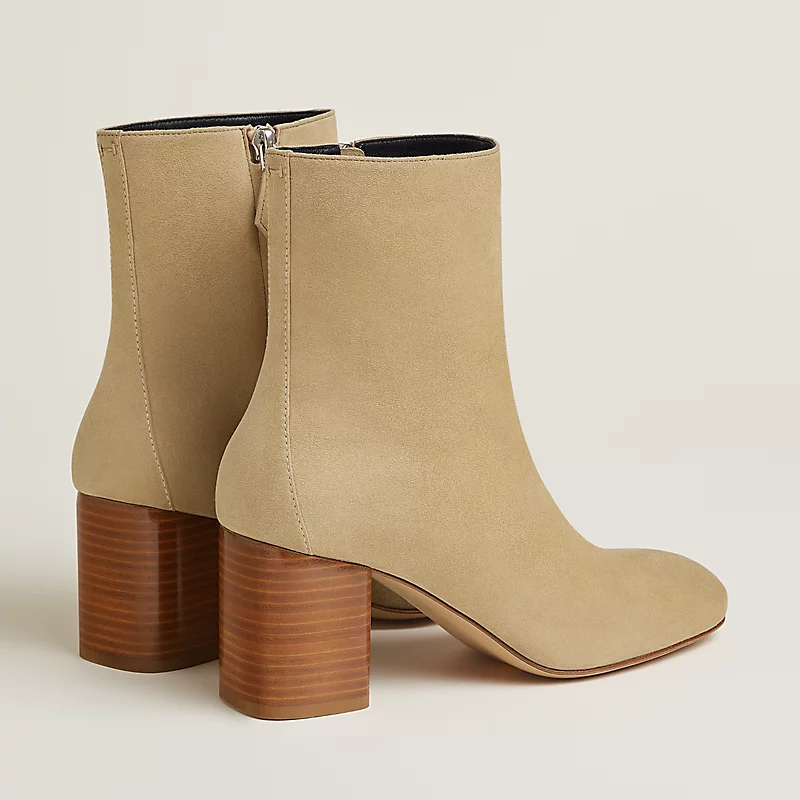 Licol 70 ankle boot beige lin 4 Licol 70 ankle boot beige lin