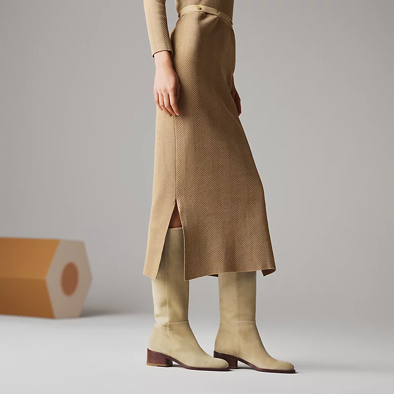 Lasso 40 boot beige lin