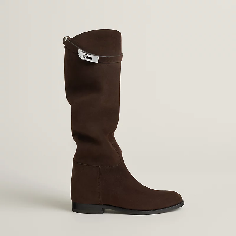 Jumping supple boot marron Ã©bÃ¨ne