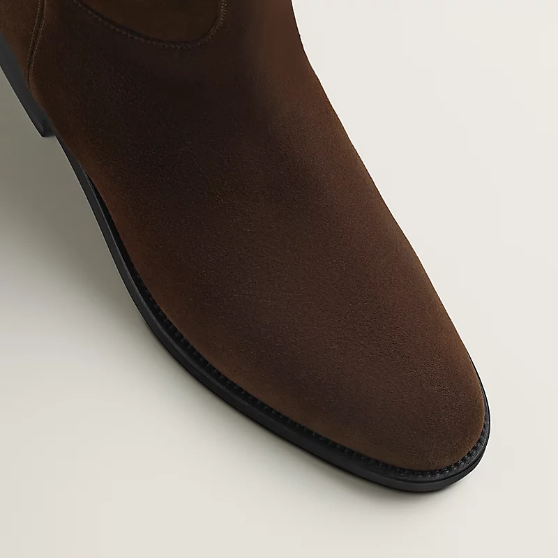 Jumping supple boot marron Ã©bÃ¨ne