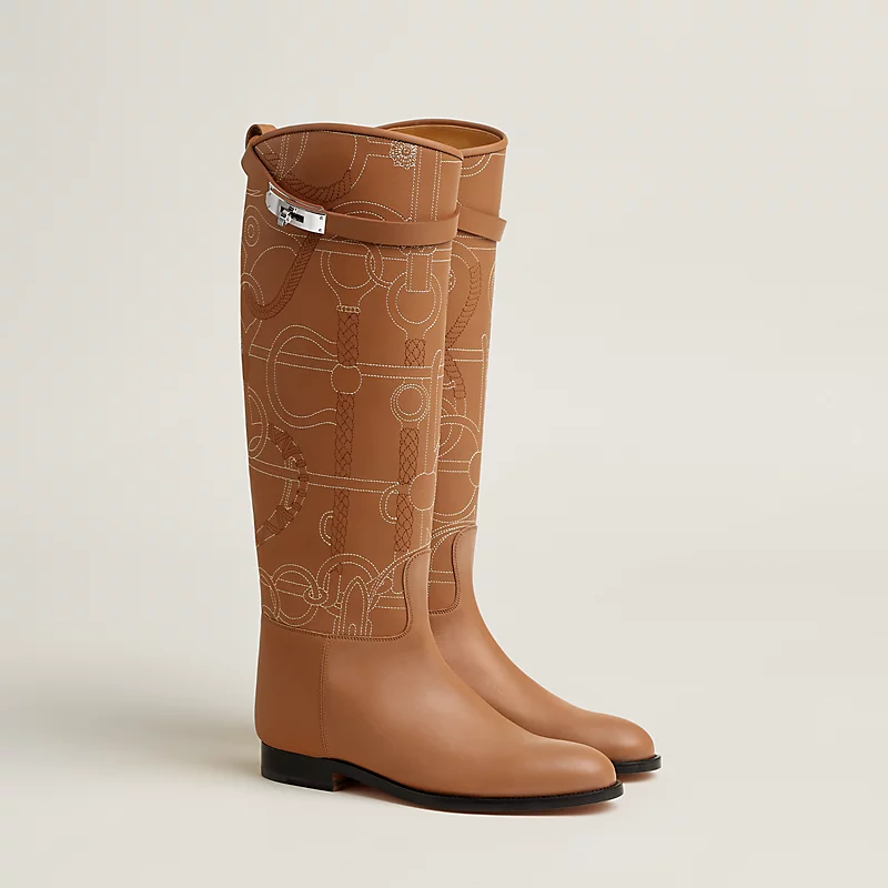 Jumping boot naturel