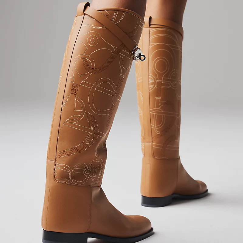 Jumping boot naturel