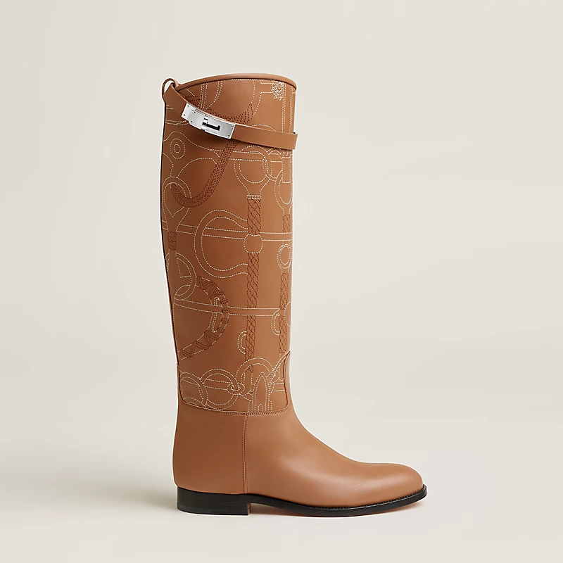 Jumping boot naturel
