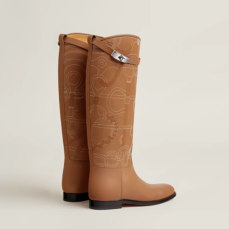 Jumping boot naturel