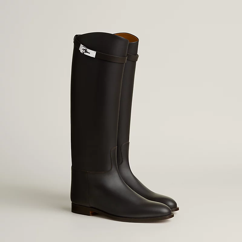 Jumping boot marron Ã©bÃ¨ne