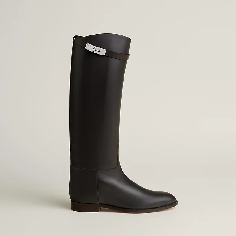 Jumping boot marron Ã©bÃ¨ne
