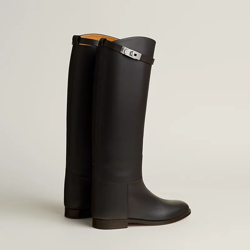 Jumping boot marron Ã©bÃ¨ne