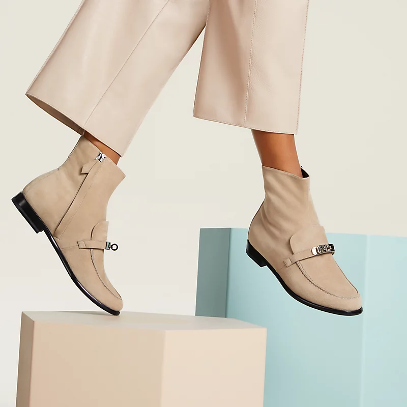 Kelsy ankle boot beige camel