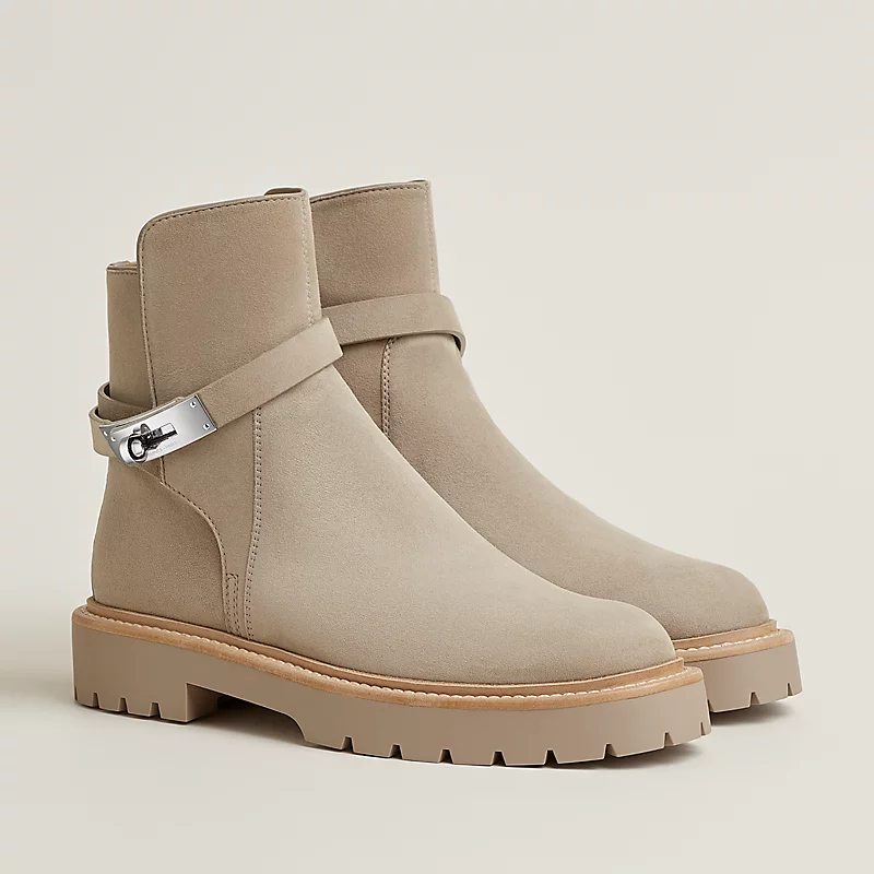 Jeff ankle boot beige galet