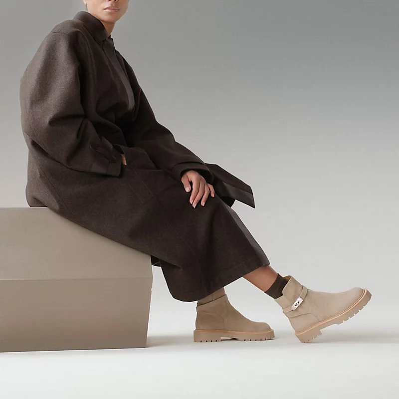 Jeff ankle boot beige galet