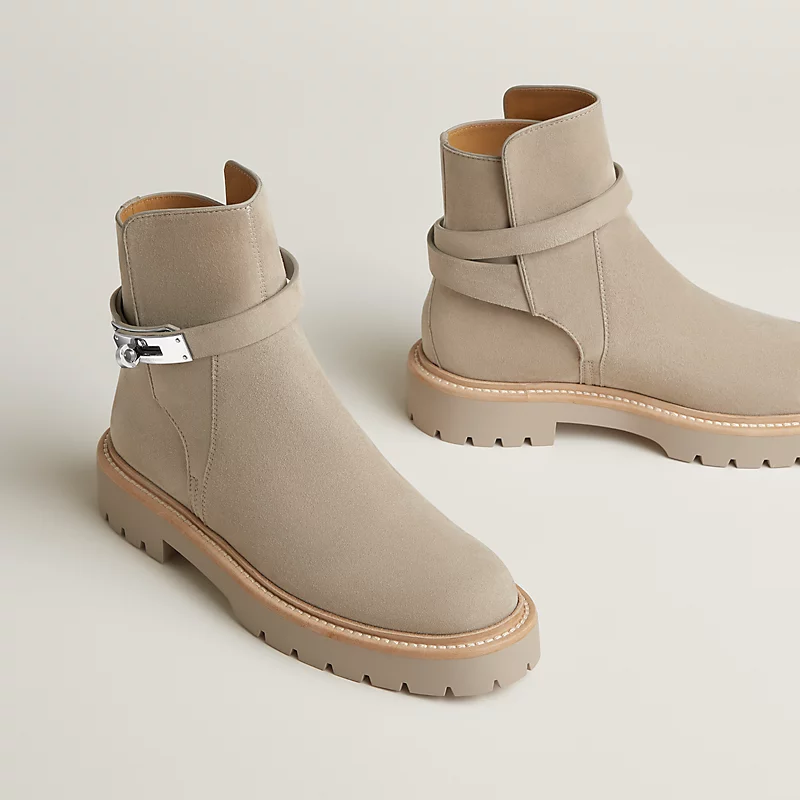 Jeff ankle boot beige galet