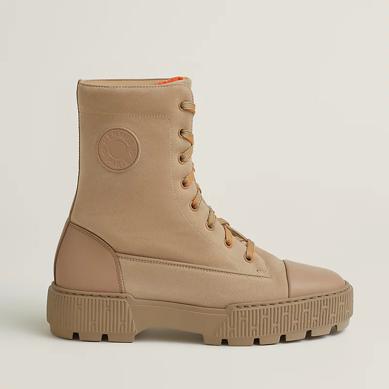 Fresh ankle boot beige camel