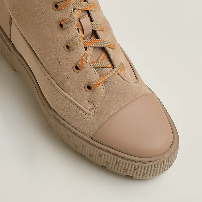 Fresh ankle boot beige camel