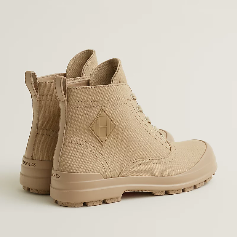 Kooler ankle boot beige lin