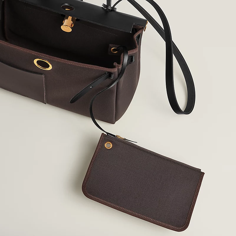 Herbag Zip 31 pocket bag bai/brun/ébène/noir 3 Herbag Zip 31 pocket bag bai/brun/ébène/noir
