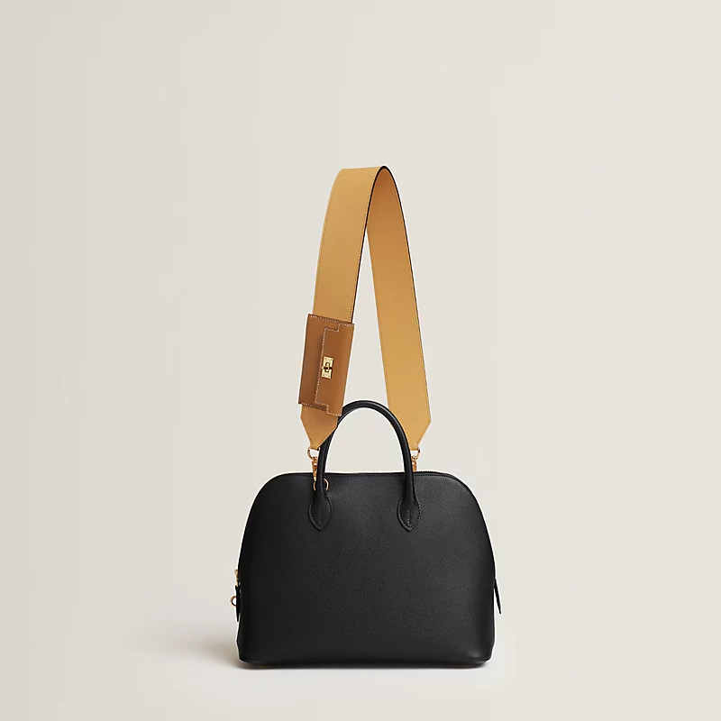 Kelly Pocket 50 mm bag strap naturel/sable/gold 3 Kelly Pocket 50 mm bag strap naturel/sable/gold