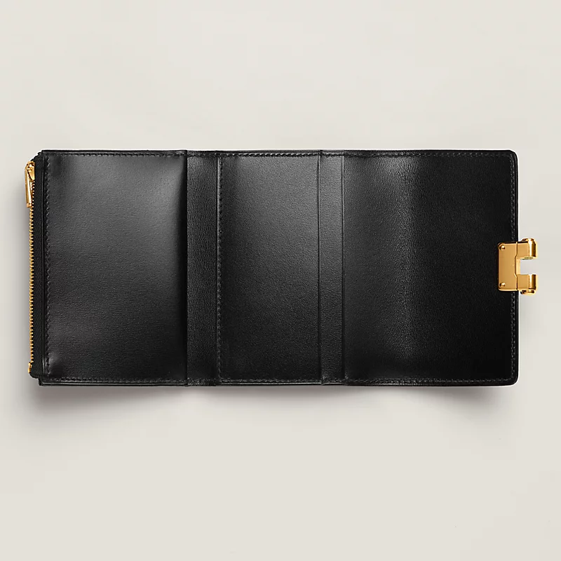 Charniere Compact wallet noir