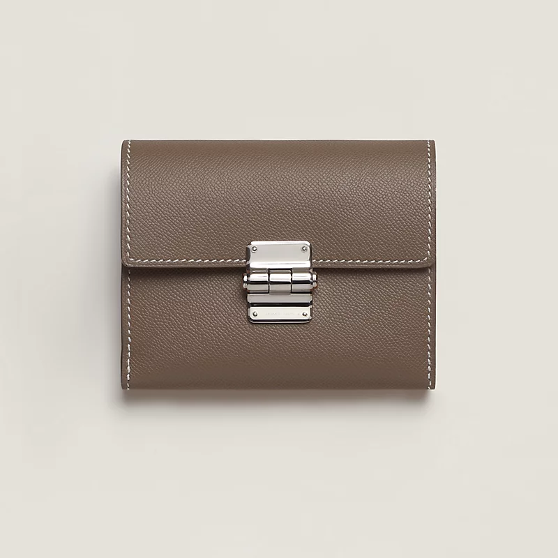 Charniere Compact wallet Ã©toupe