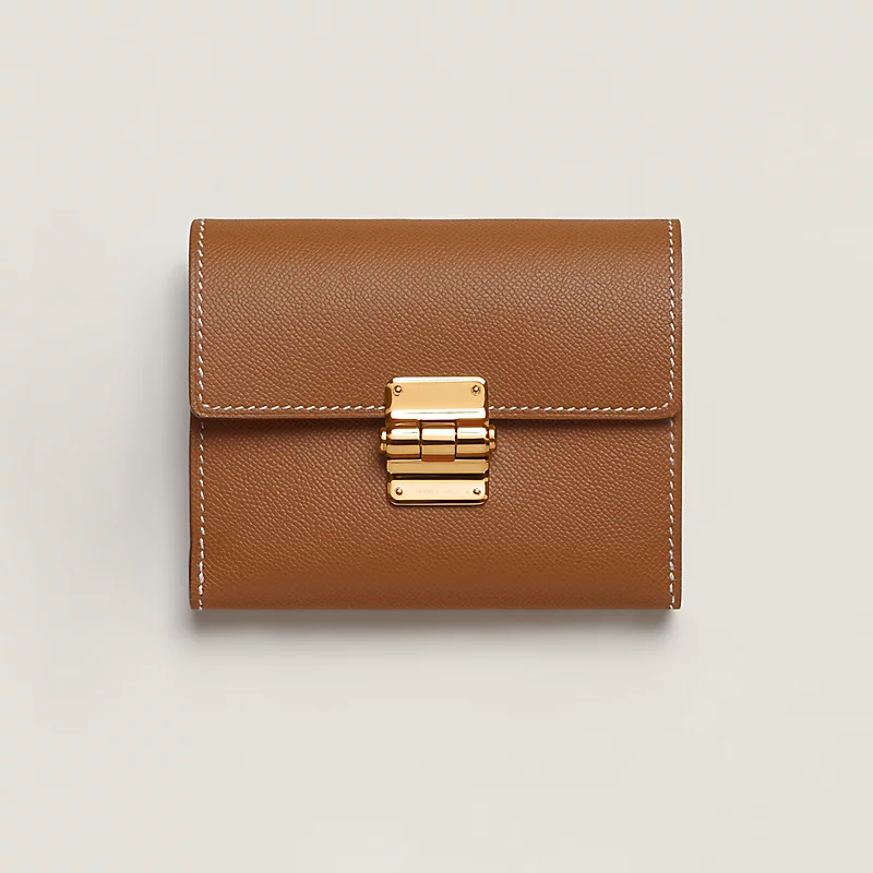 Charniere Compact wallet gold