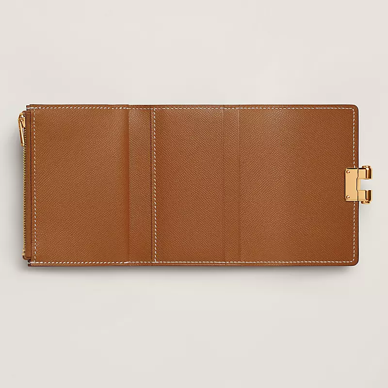 Charniere Compact wallet gold