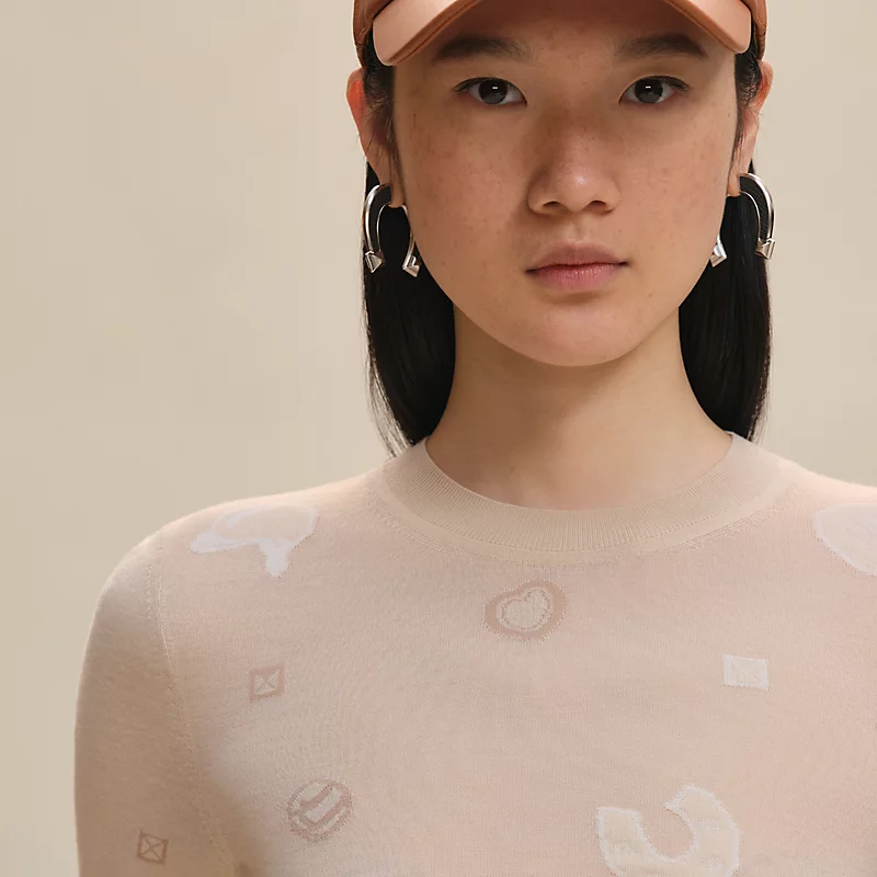 "Candy Libris" light long-sleeve sweater blanc cygne 6 "Candy Libris" light long-sleeve sweater blanc cygne