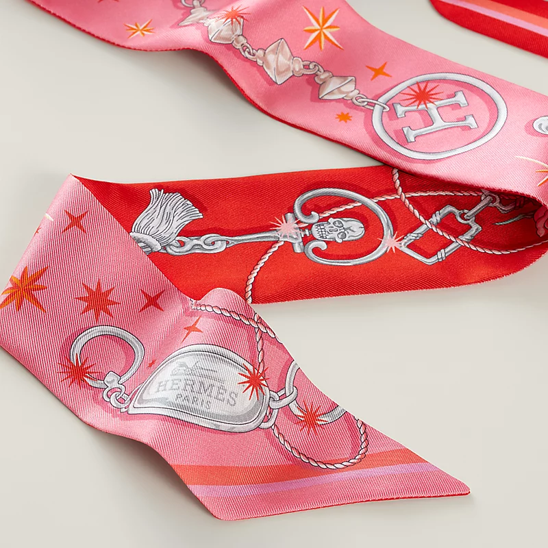 C'est la Fete Twilly rose bonbon/orange/rouge