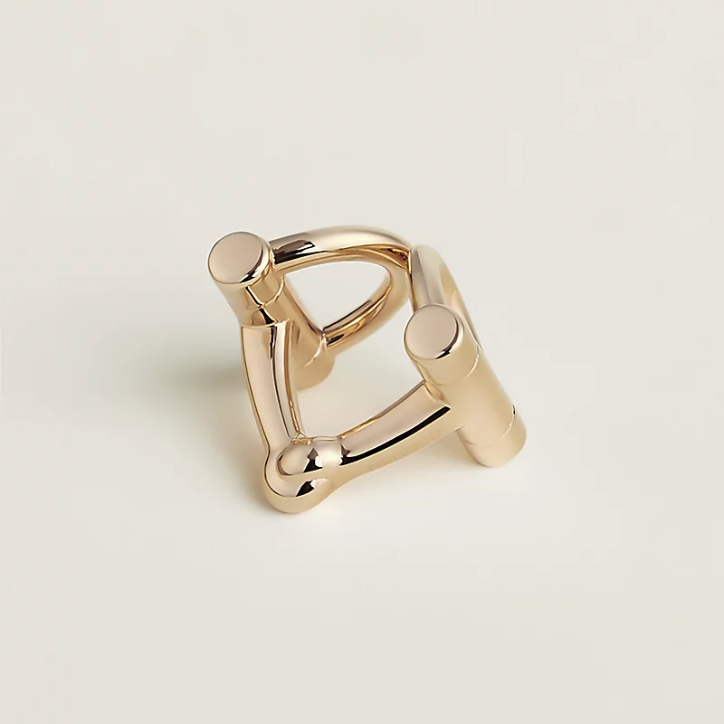 Mini Double D Twilly ring permabrass