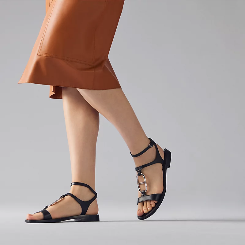 Marinella sandal noir