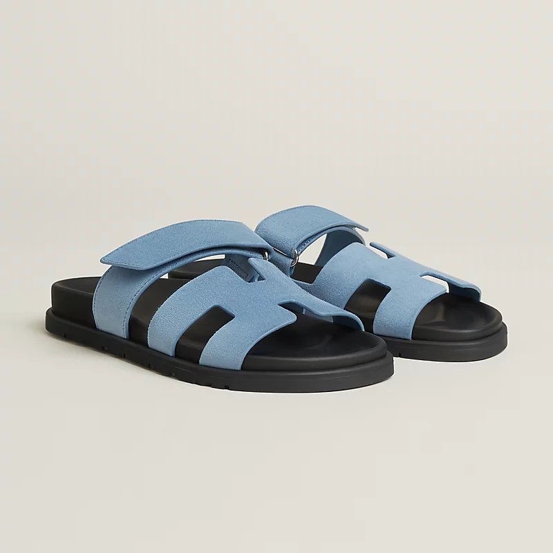 Chypre sandal bleu jean