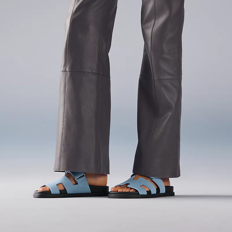 Chypre sandal bleu jean
