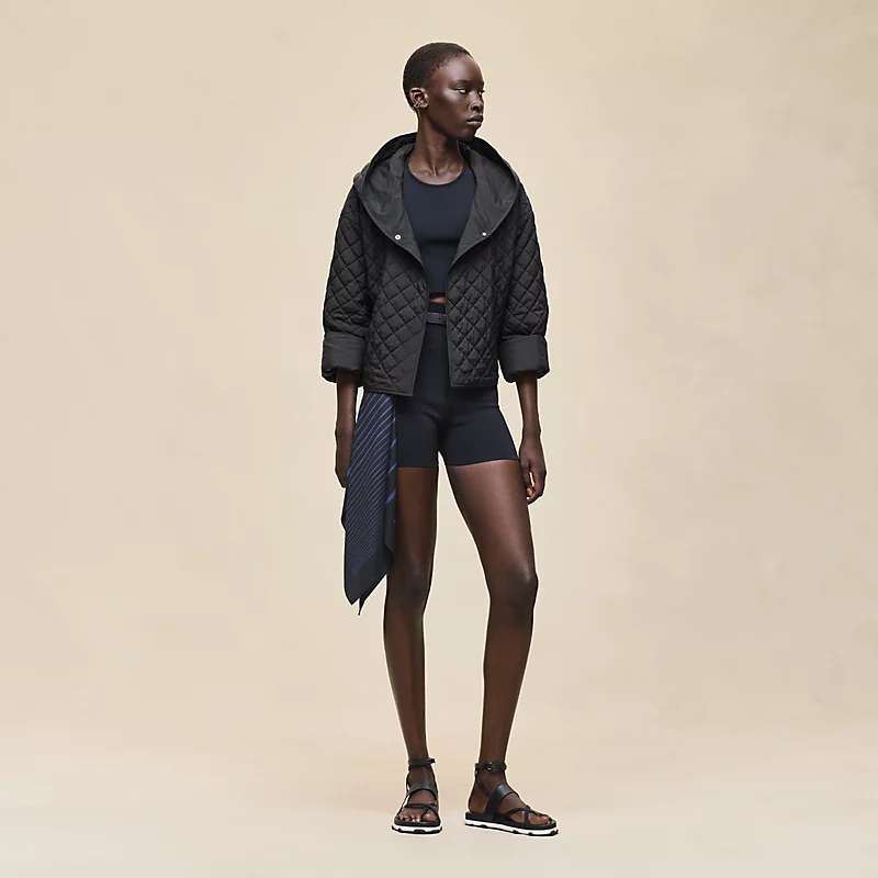 Quilted jacket noir