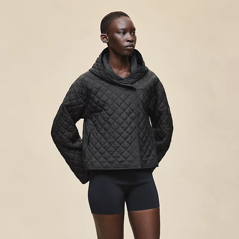 Quilted jacket noir 3 Quilted jacket noir