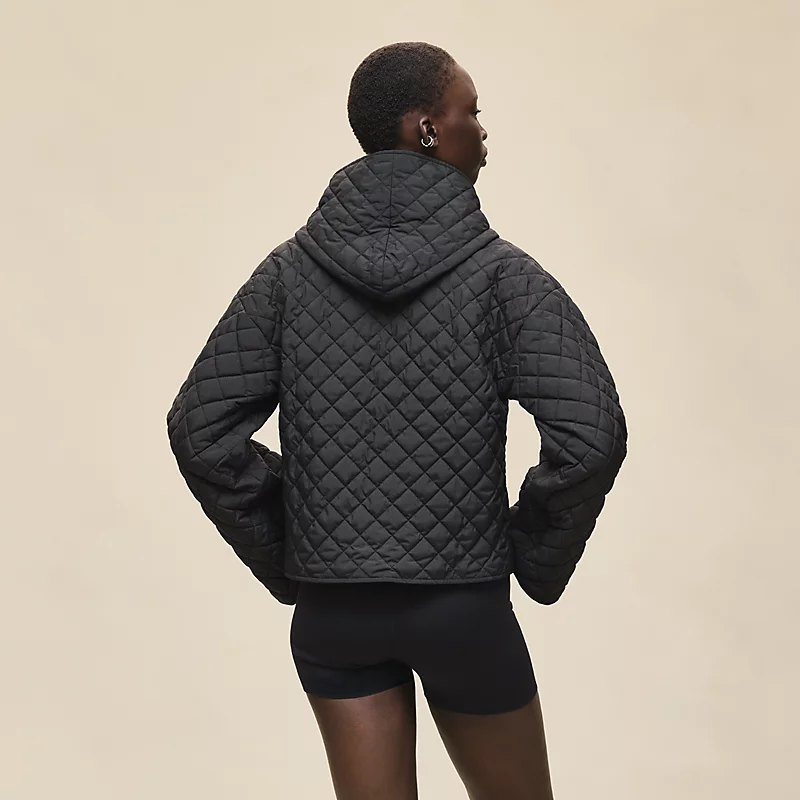 Quilted jacket noir 4 Quilted jacket noir
