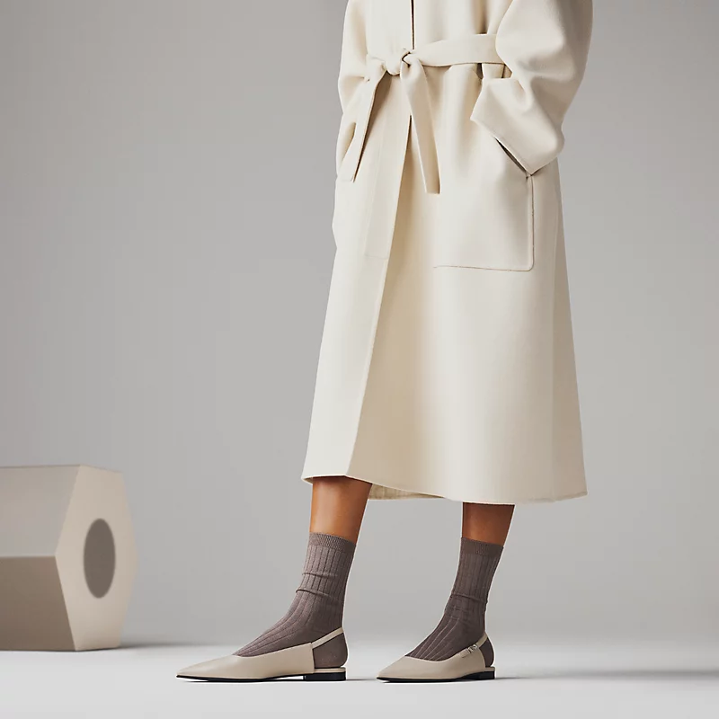 Lovely slingback beige galet