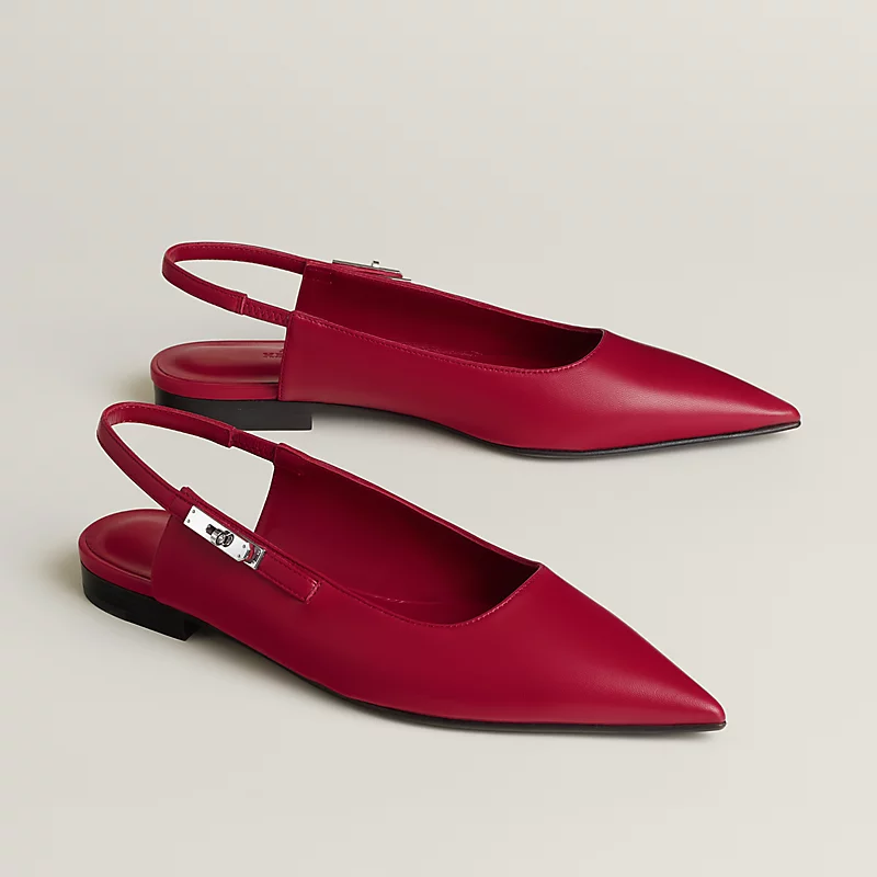 Lovely slingback rose framboise