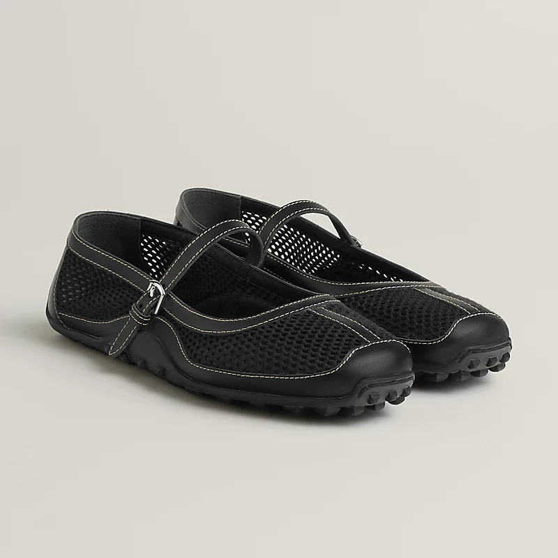 Kichu ballet flat noir