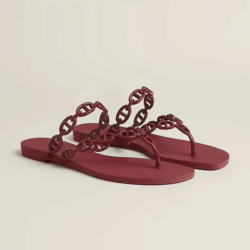Island sandal rouge H