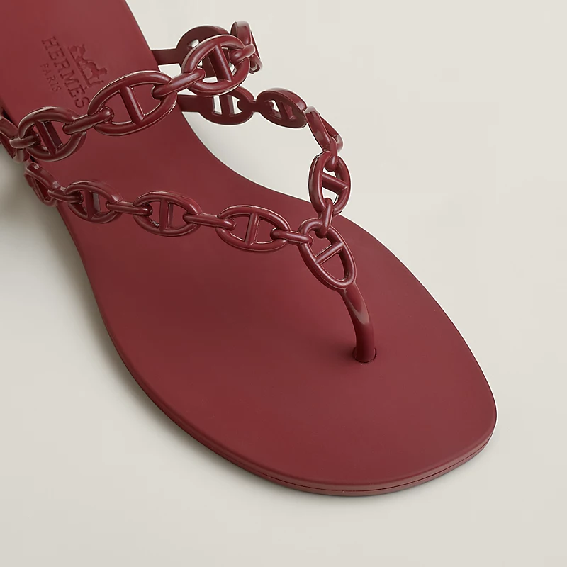 Island sandal rouge H