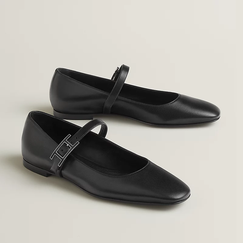 Jane ballet flat noir