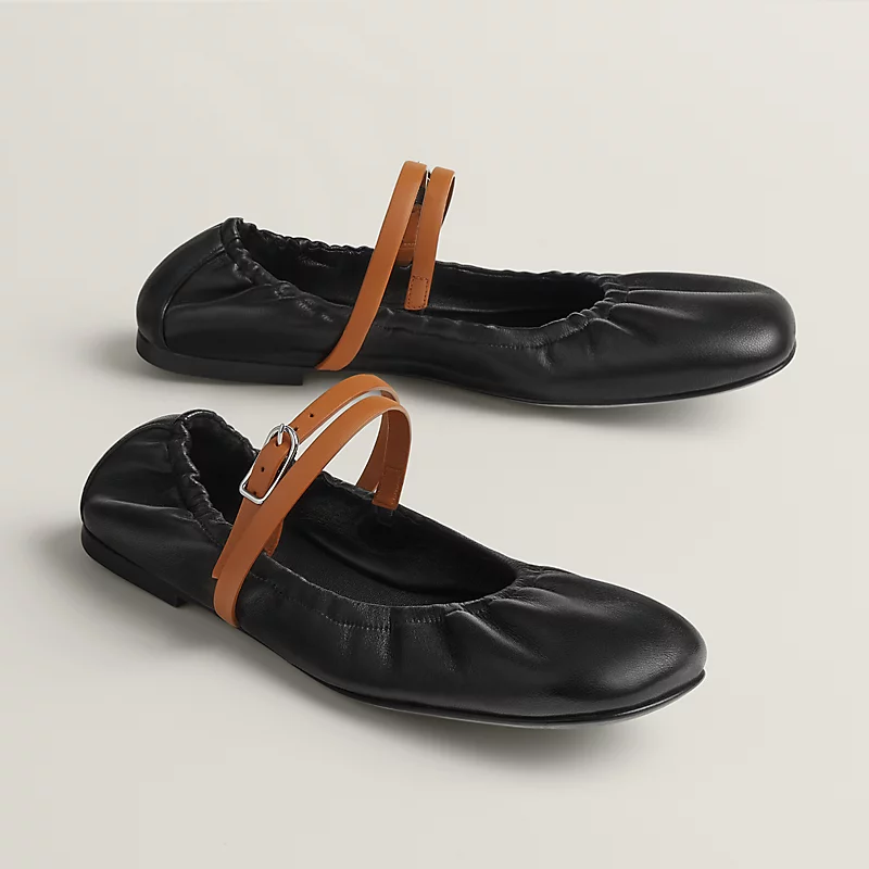 Jolly ballet flat noir/naturel