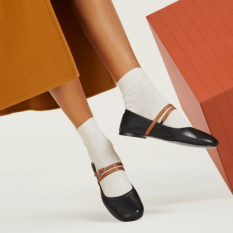 Jolly ballet flat noir/naturel